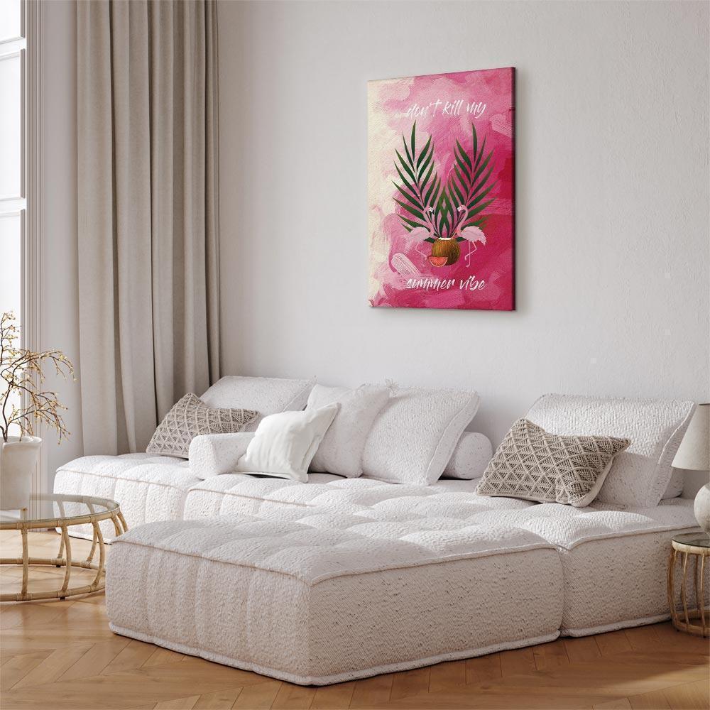 Obraz - Don't Kill My Summer Vibe (1-częściowy) pionowy