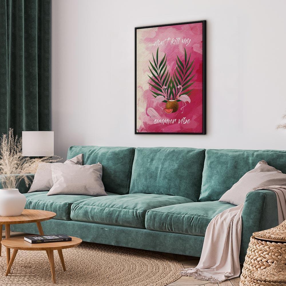 Obraz - Don't Kill My Summer Vibe (1-częściowy) pionowy