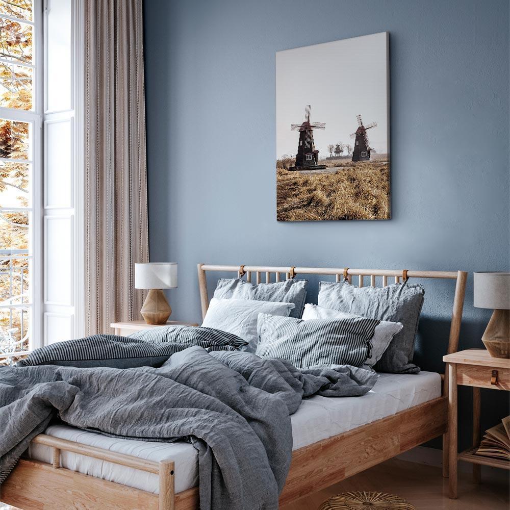 Obraz - Drewniany wiatrak (1-częściowy) pionowy