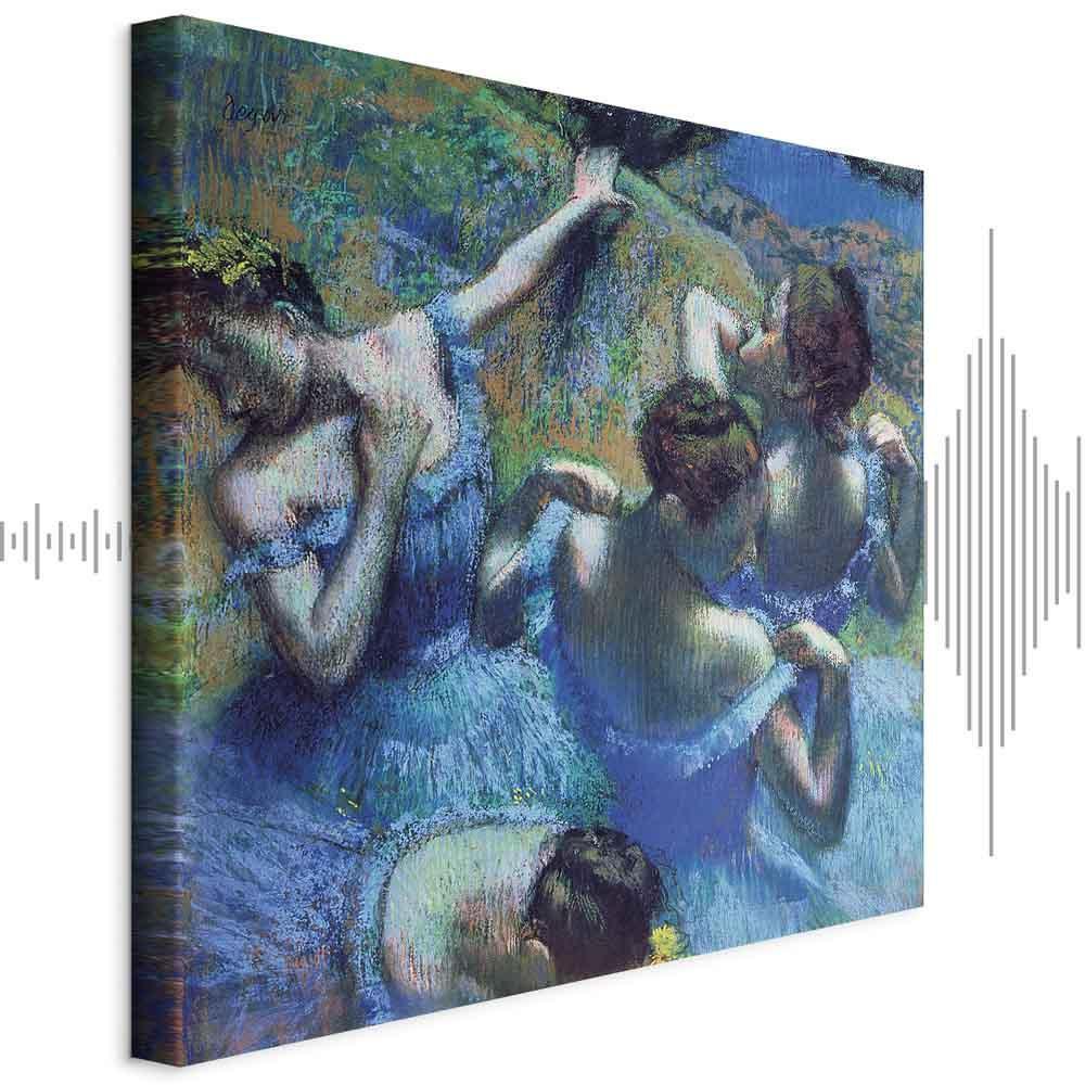 Obraz - Edgar Degas – Błękitne tancerki II