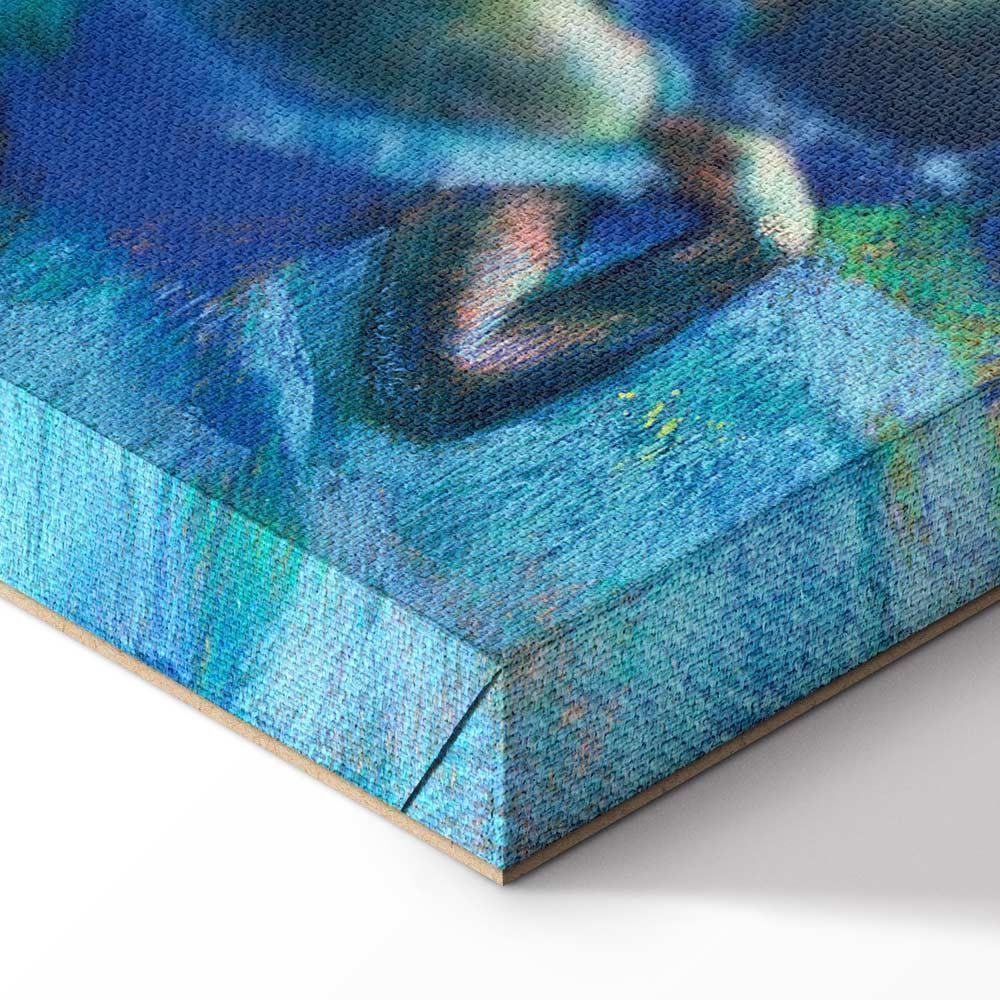 Obraz - Edgar Degas – Błękitne tancerki II