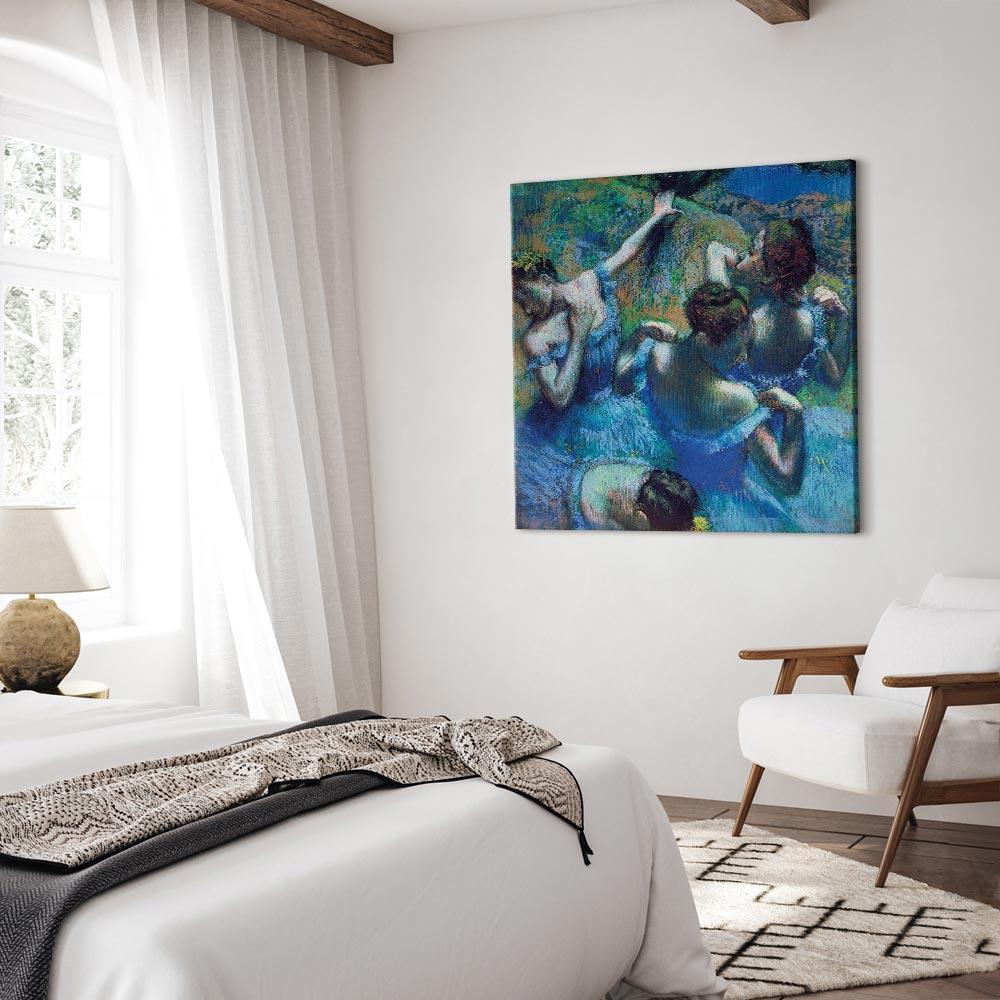 Obraz - Edgar Degas – Błękitne tancerki II