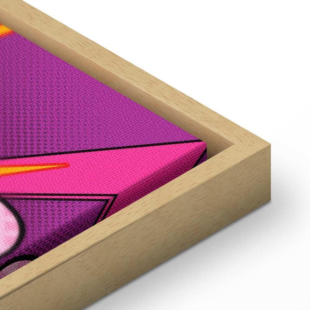 Obraz - Energia barw (1-częściowy) - angielskie napisy na kolorowym tle