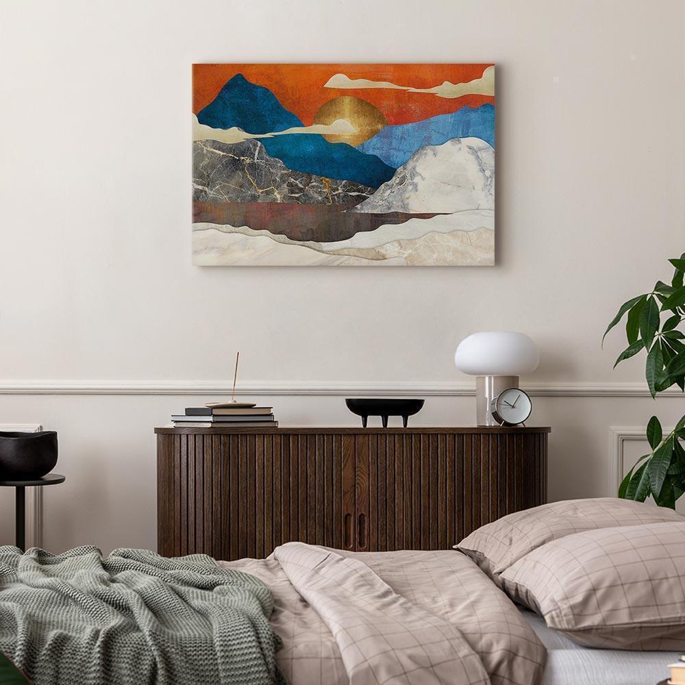 Obraz - Górska sielanka (1-częściowy) szeroki