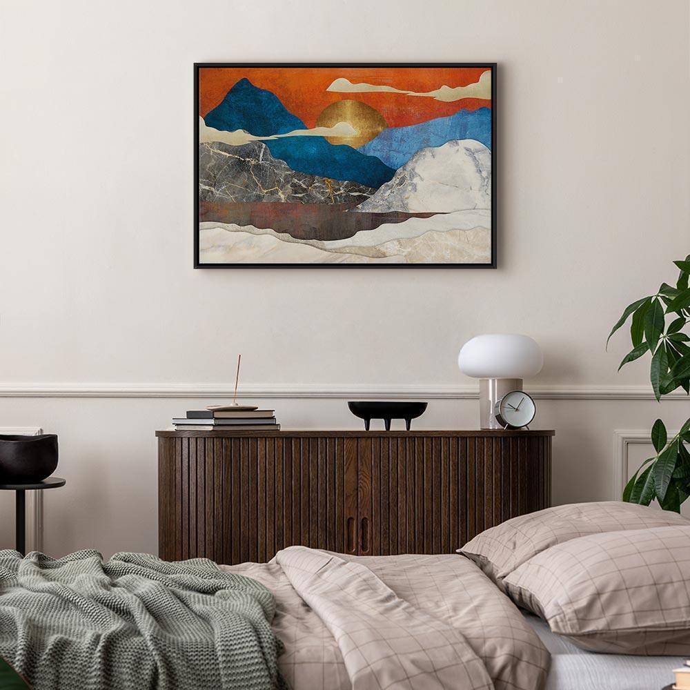 Obraz - Górska sielanka (1-częściowy) szeroki