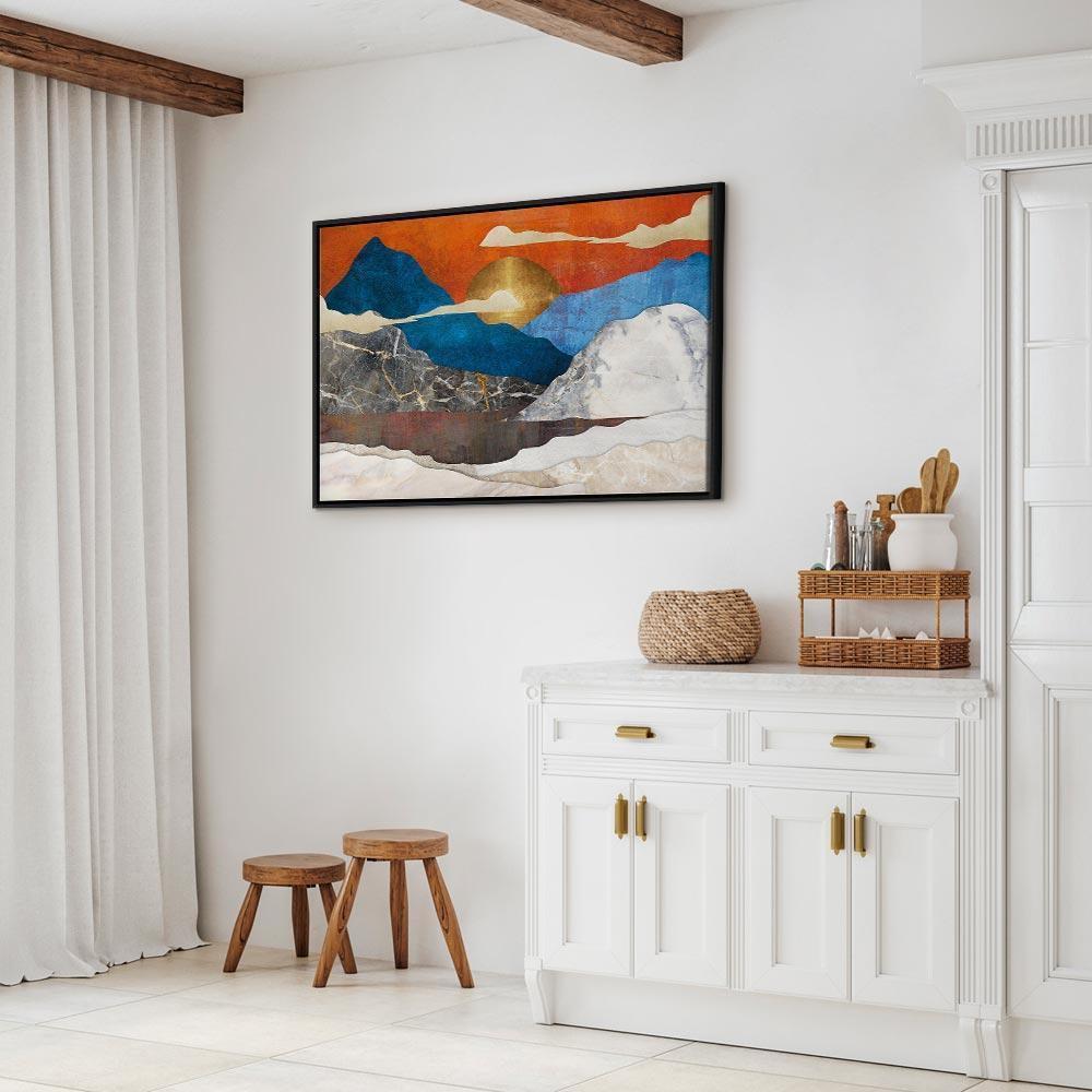 Obraz - Górska sielanka (1-częściowy) szeroki