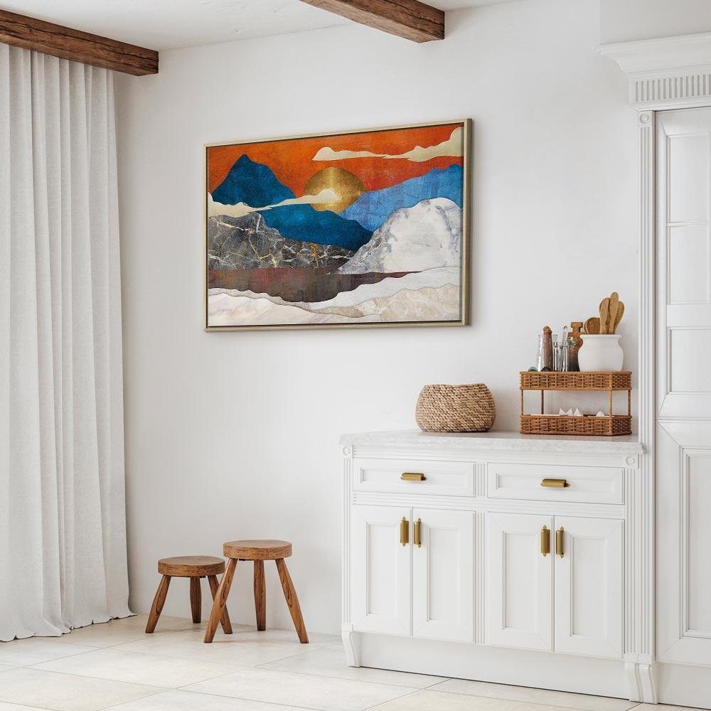 Obraz - Górska sielanka (1-częściowy) szeroki