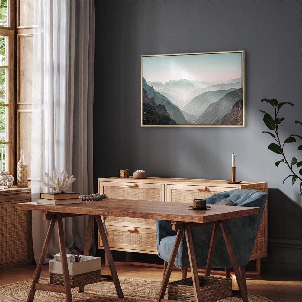 Obraz - Górski horyzont (1-częściowy) szeroki