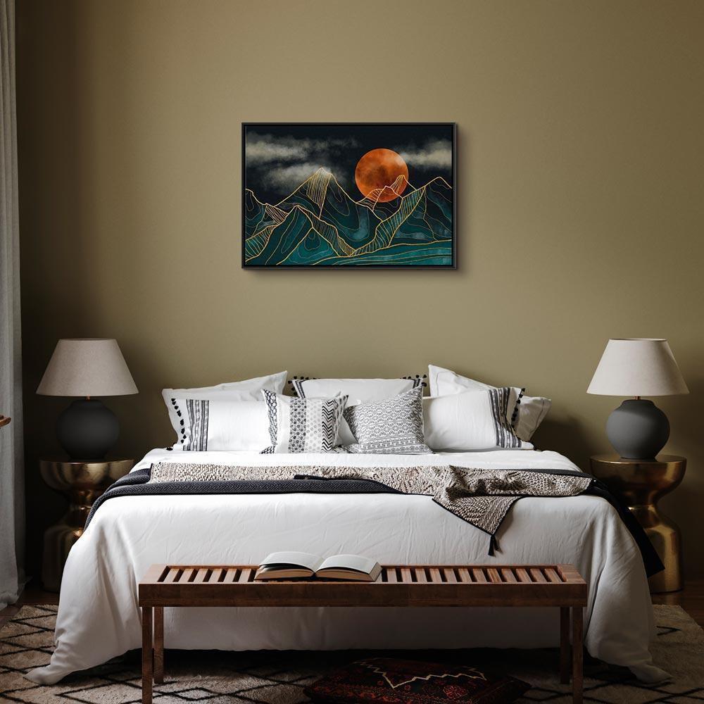 Obraz - Górski spokój (1-częściowy) szeroki