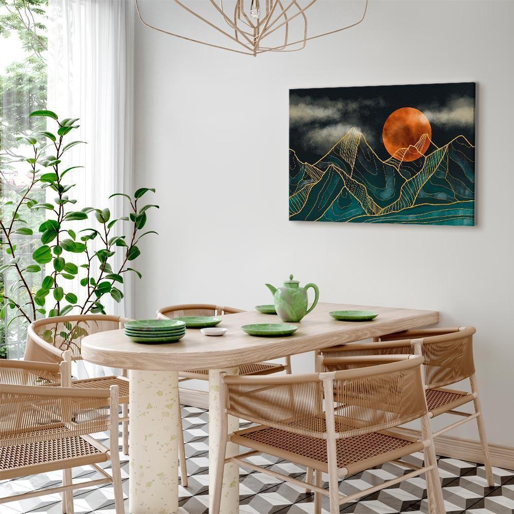 Obraz - Górski spokój (1-częściowy) szeroki