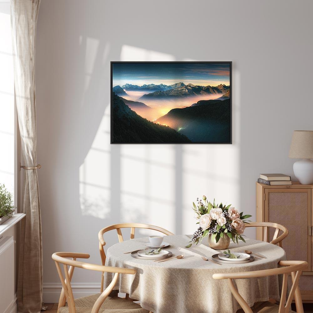 Obraz - Górskie tchnienie (1-częściowy) szeroki - drugi wariant