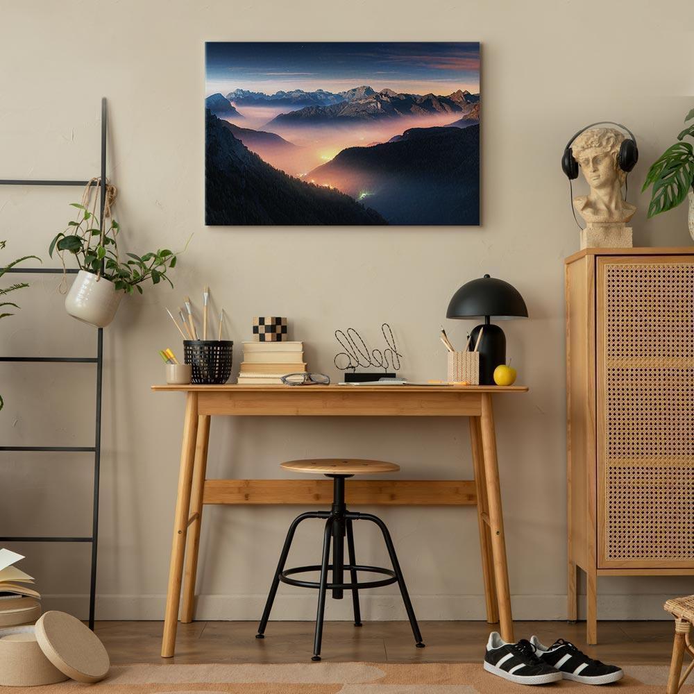 Obraz - Górskie tchnienie (1-częściowy) szeroki - pierwszy wariant