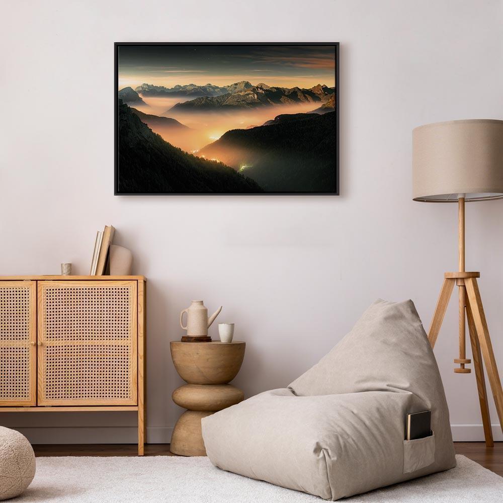 Obraz - Górskie tchnienie (1-częściowy) szeroki - trzeci wariant