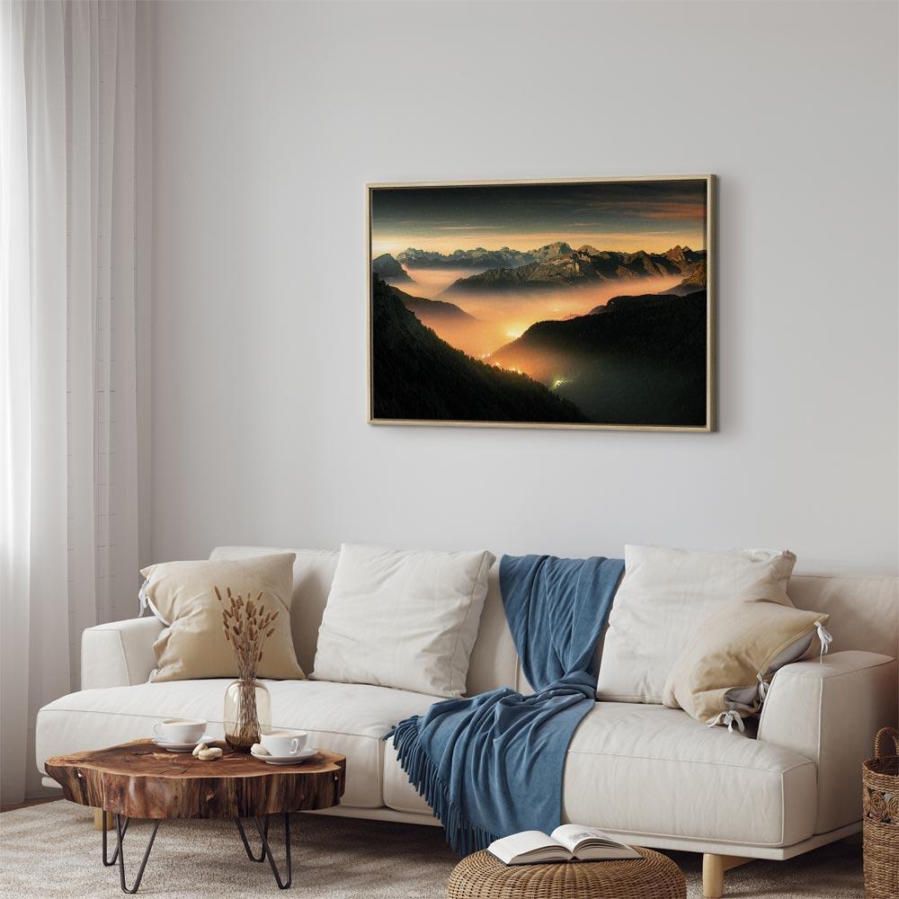 Obraz - Górskie tchnienie (1-częściowy) szeroki - trzeci wariant