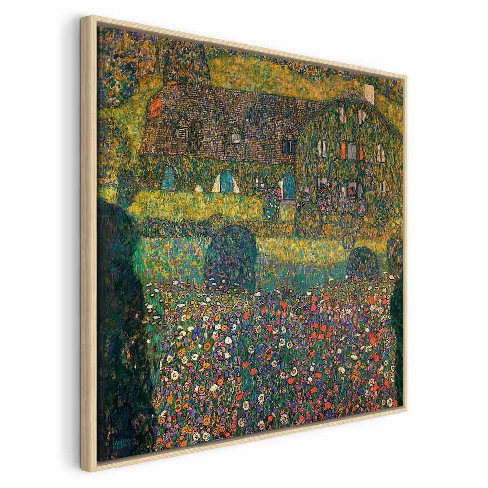 Obraz - Gustav Klimt – Country House on the Attersee Lake