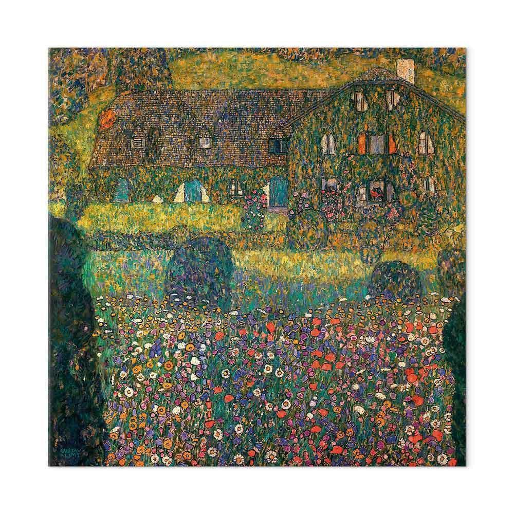 Obraz - Gustav Klimt – Country House on the Attersee Lake