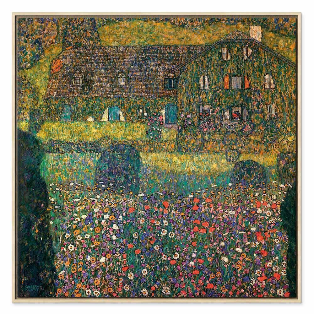 Obraz - Gustav Klimt – Country House on the Attersee Lake