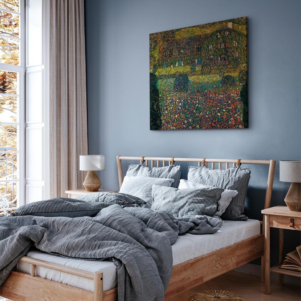 Obraz - Gustav Klimt – Country House on the Attersee Lake