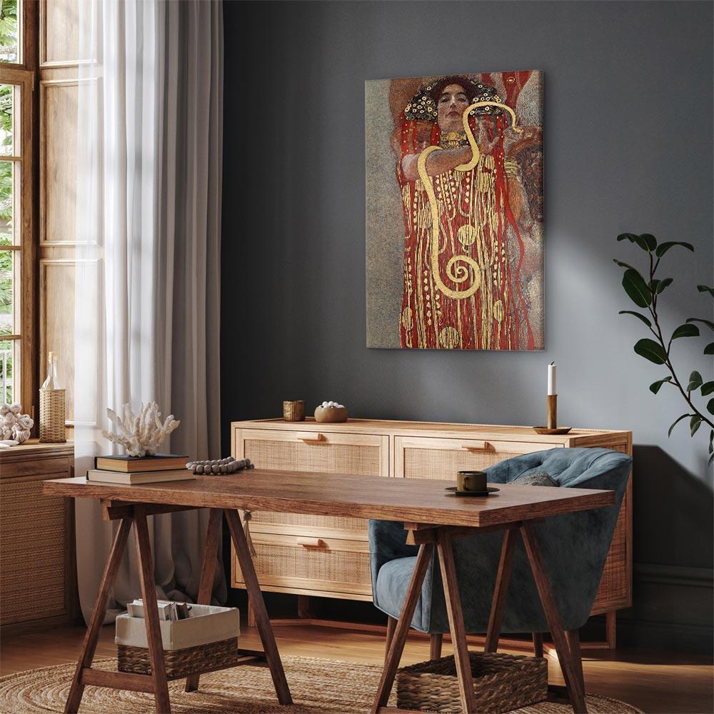 Obraz - Gustav Klimt – Medycyna (Higiea)