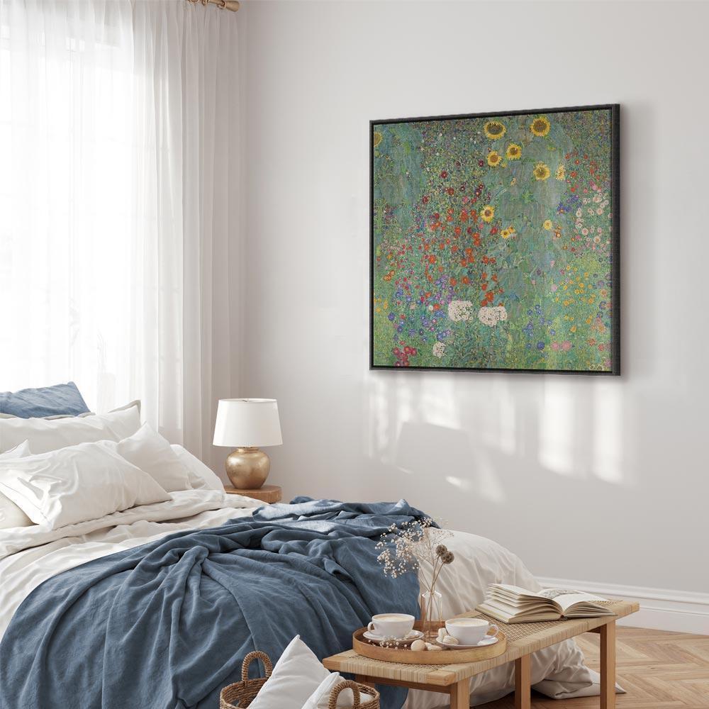 Obraz - Gustav Klimt – Ogród wiejski ze słonecznikami