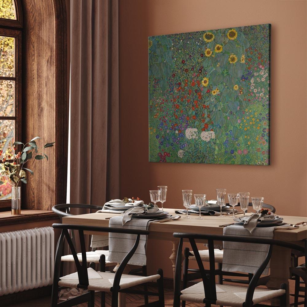 Obraz - Gustav Klimt – Ogród wiejski ze słonecznikami