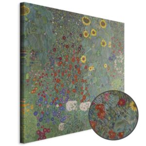 Obraz - Gustav Klimt – Ogród wiejski ze słonecznikami