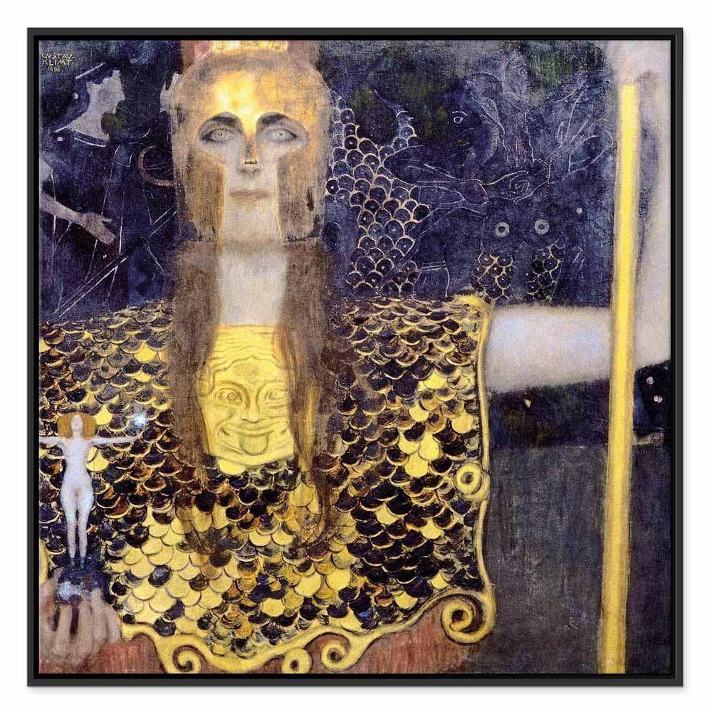 Obraz - Gustav Klimt – Pallas Atena
