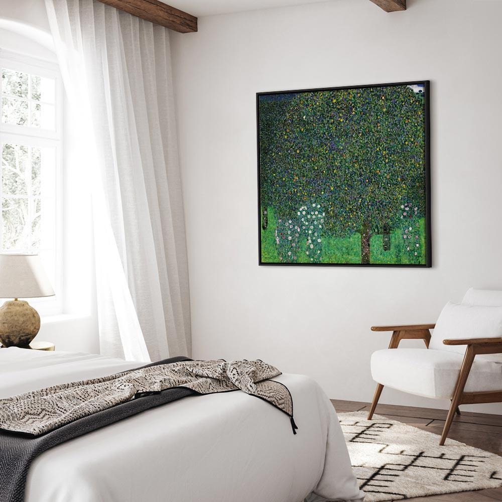 Obraz - Gustav Klimt – Róże wśród drzew