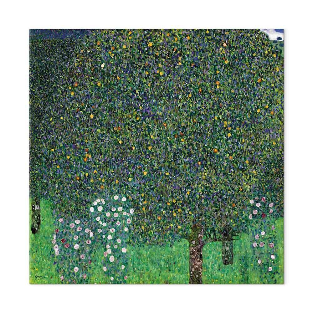 Obraz - Gustav Klimt – Róże wśród drzew