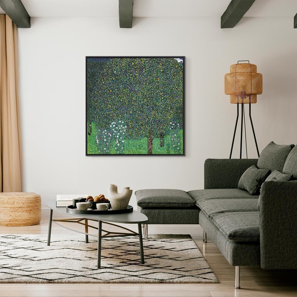 Obraz - Gustav Klimt – Róże wśród drzew