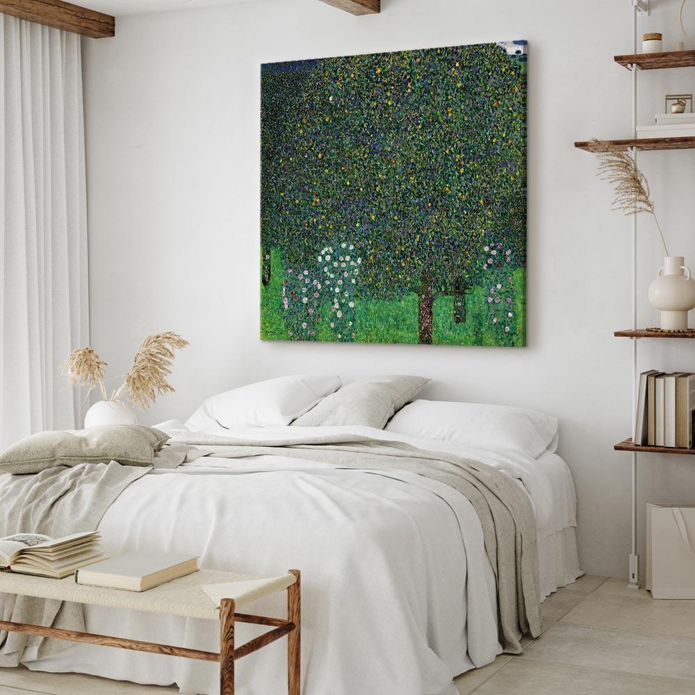 Obraz - Gustav Klimt – Róże wśród drzew