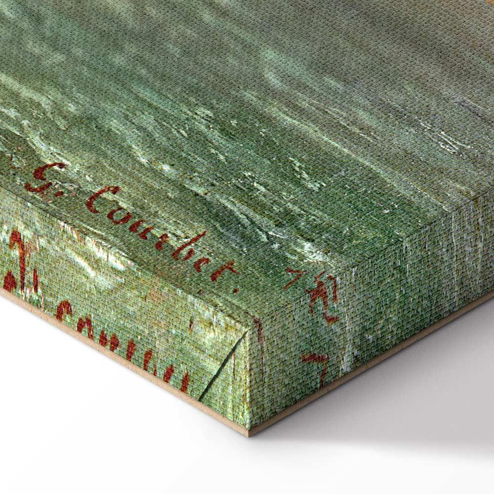 Obraz - Gustave Courbet – Zamek Chillon