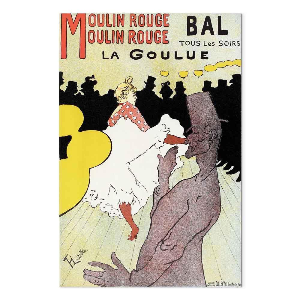 Obraz - Henri de Toulouse-Lautrec – Moulin Rouge - La Goulue