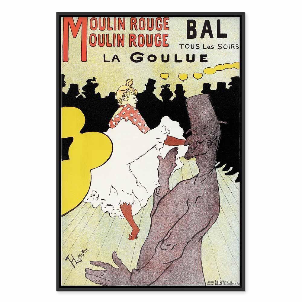 Obraz - Henri de Toulouse-Lautrec – Moulin Rouge - La Goulue