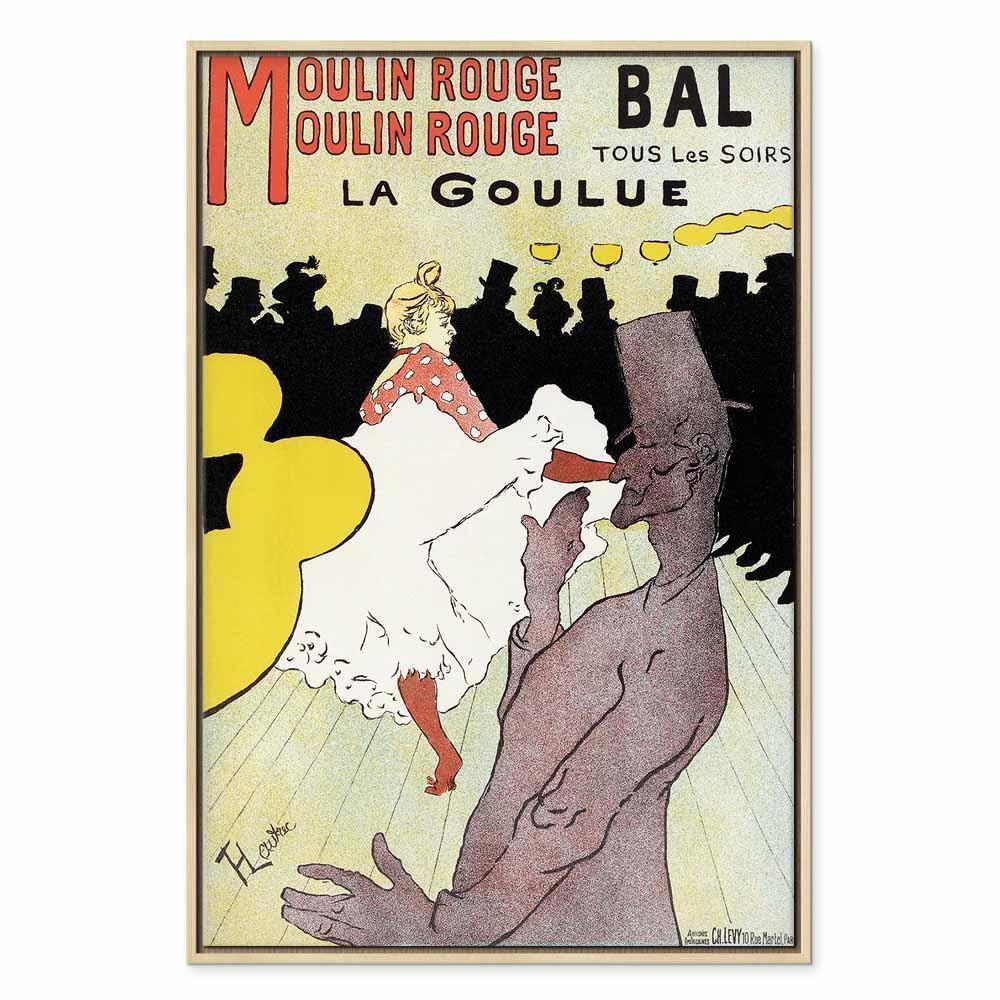 Obraz - Henri de Toulouse-Lautrec – Moulin Rouge - La Goulue