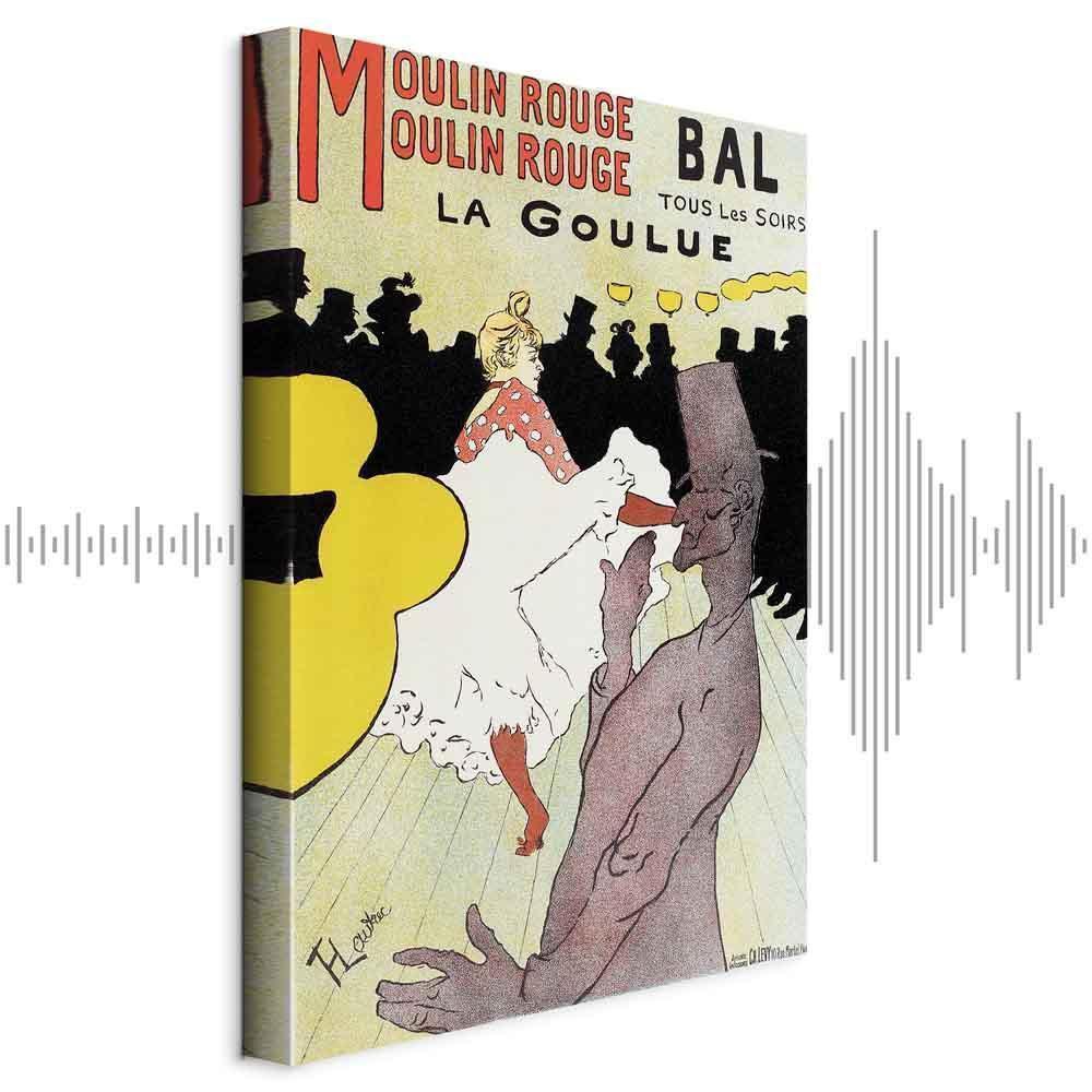 Obraz - Henri de Toulouse-Lautrec – Moulin Rouge - La Goulue