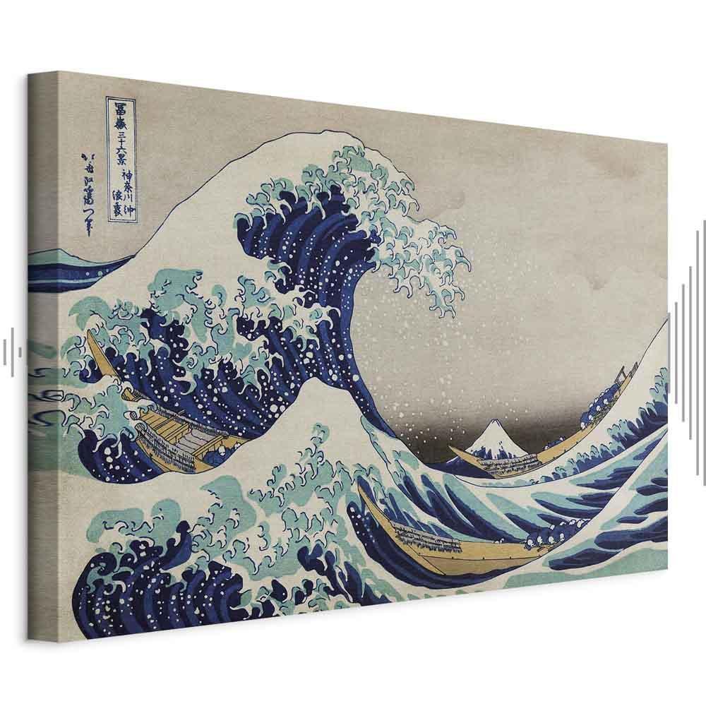 Obraz - Hokusai Katsushika – Wielka fala w Kanagawie
