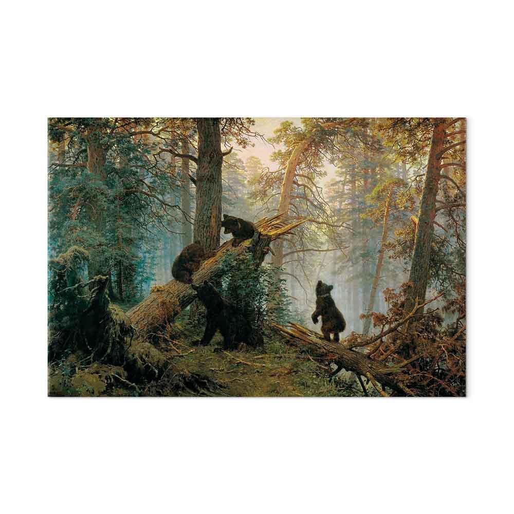 Obraz - Iwan Szyszkin – Poranek w sosnowym lesie