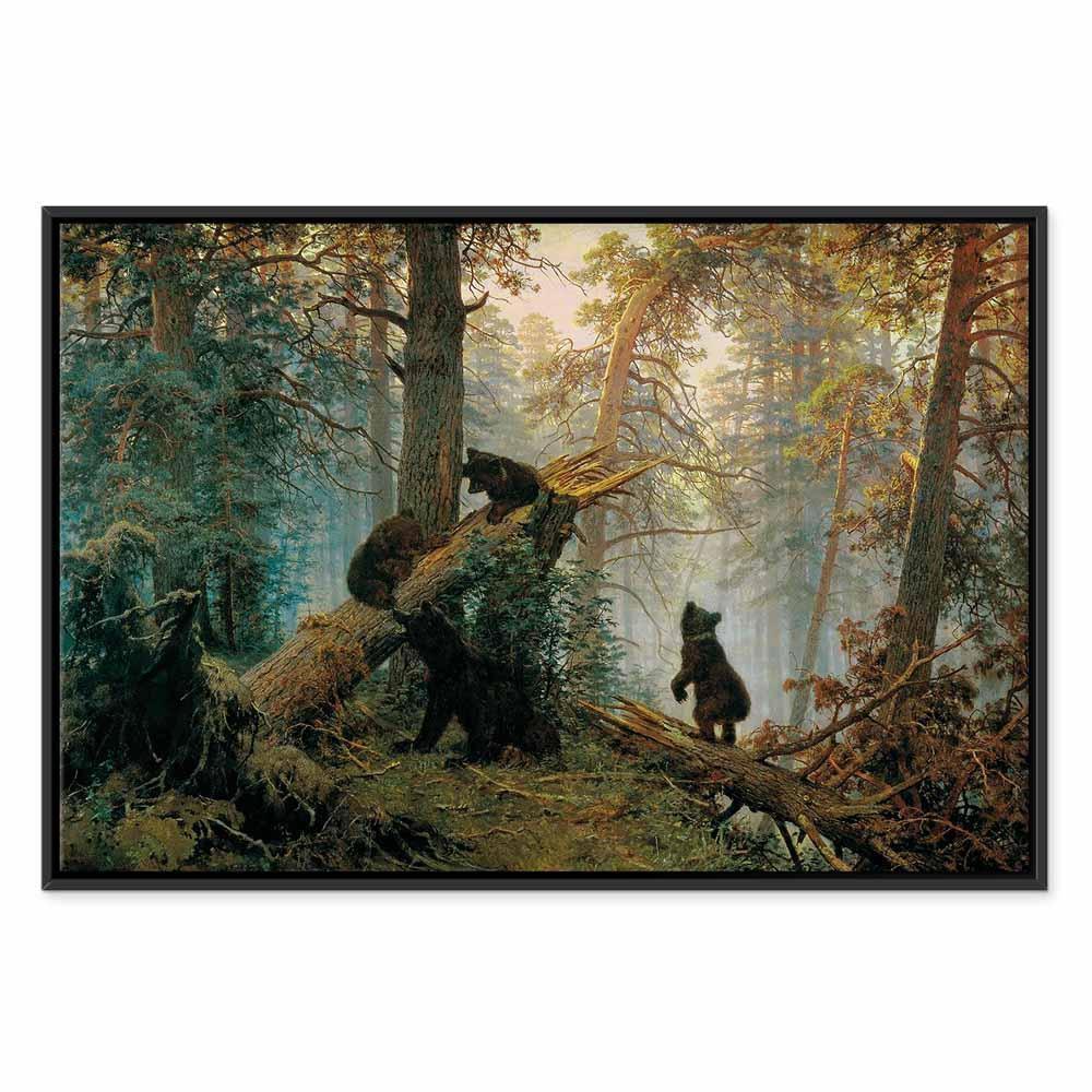 Obraz - Iwan Szyszkin – Poranek w sosnowym lesie