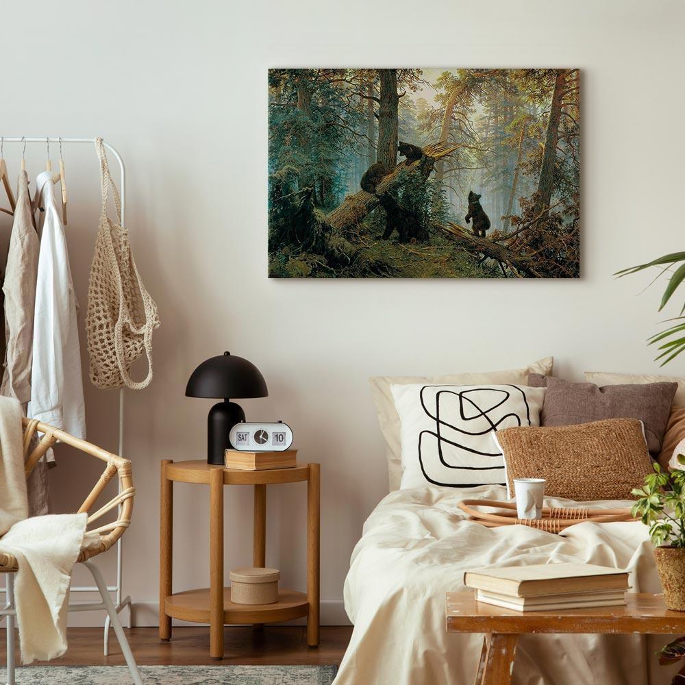 Obraz - Iwan Szyszkin – Poranek w sosnowym lesie