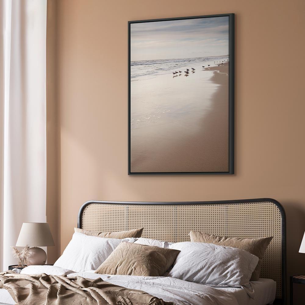 Obraz - Jesienna plaża (1-częściowy) pionowy