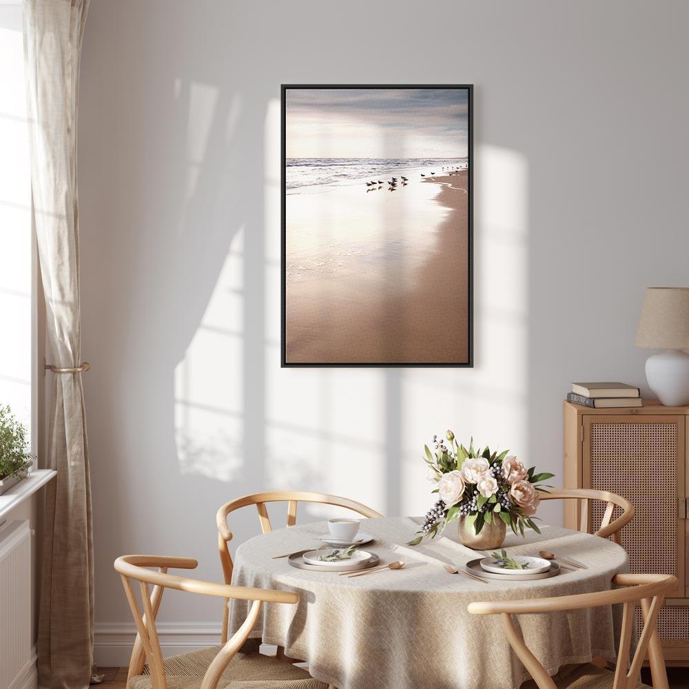 Obraz - Jesienna plaża (1-częściowy) pionowy