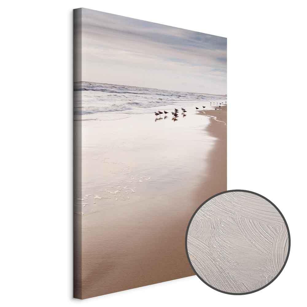 Obraz - Jesienna plaża (1-częściowy) pionowy