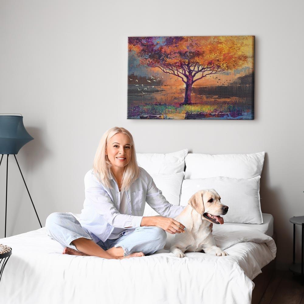 Obraz - Jesienne szkice (1-częściowy) szeroki