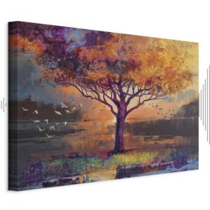 Obraz - Jesienne szkice (1-częściowy) szeroki