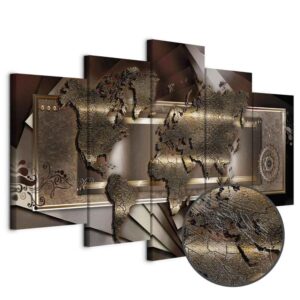 Obraz - Kasztanowa mapa