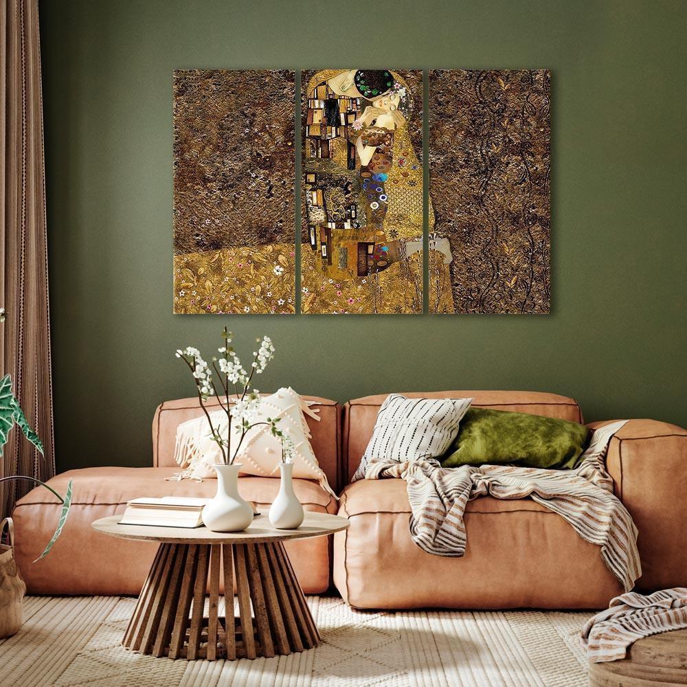 Obraz - Klimt inspiracje - Pocałunek