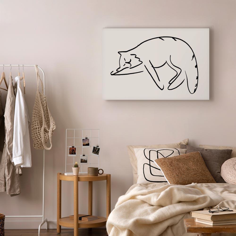 Obraz - Kocie sny (1-częściowy) pionowy