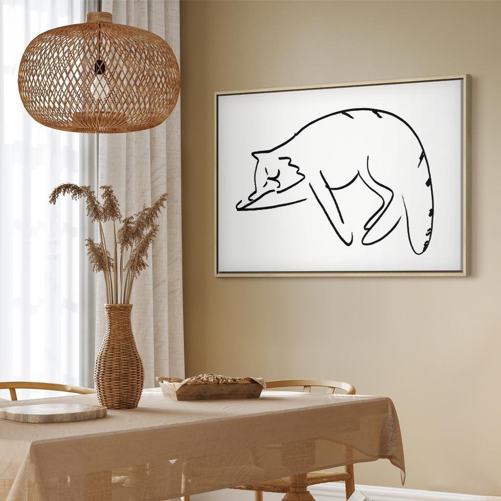 Obraz - Kocie sny (1-częściowy) pionowy