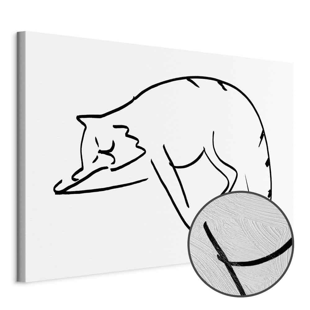 Obraz - Kocie sny (1-częściowy) pionowy